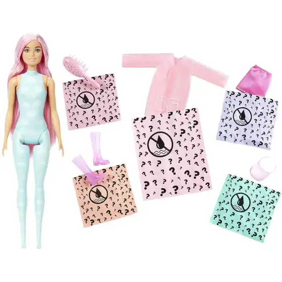 Barbie Color Reveal Serie Sole Pioggia con 7 sorprese HCC57 Mattel - 3