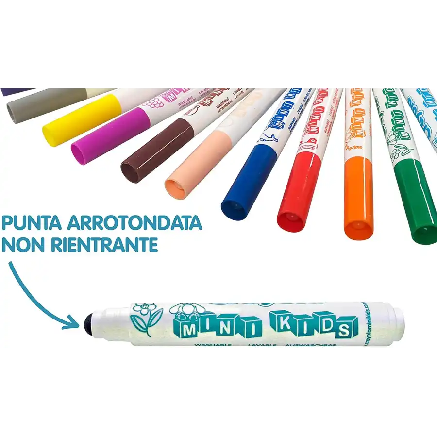 Crayola Mini Kids Pennarelli Super Lavabili 12 pz Crayola - 2