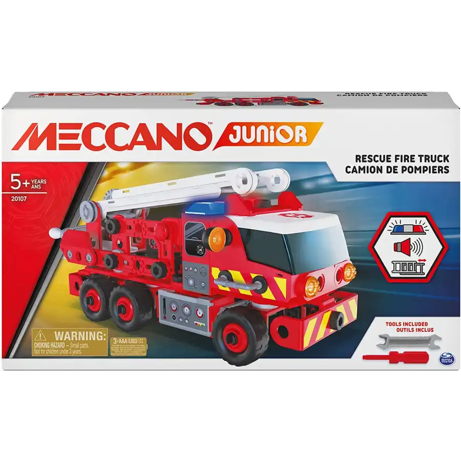 Meccano Junior Camion dei Pompieri Spin Master - 1