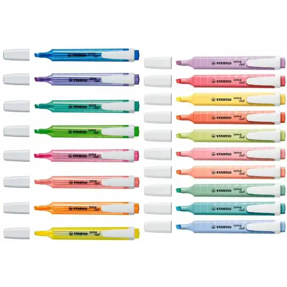 Evidenziatori Stabilo Swing Cool e Pastel 18 pz Stabilo - 4