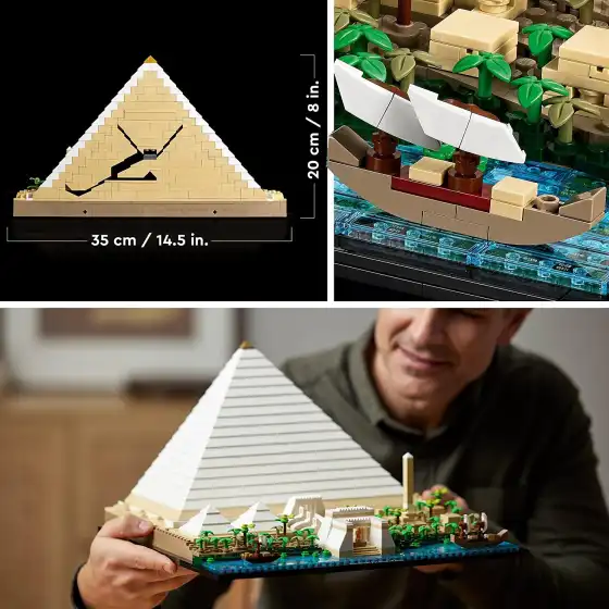 Lego Architecture 21058 La Grande Piramide di Giza Lego - 2
