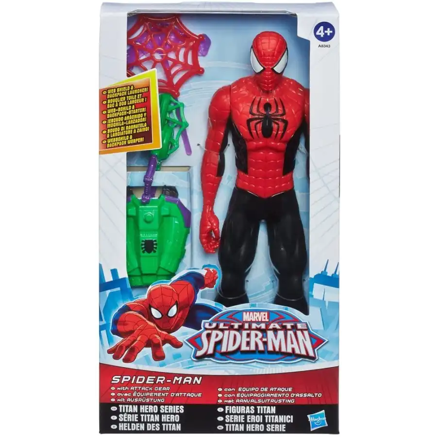 Spiderman con Accessorio 30 cm Hasbro - 1