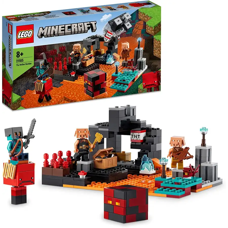 Lego Minecraft 21185 Bastione del Nether Lego - 1