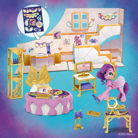 My Little Pony Princess Petals Royal Room Reveal Playset Hasbro - 3