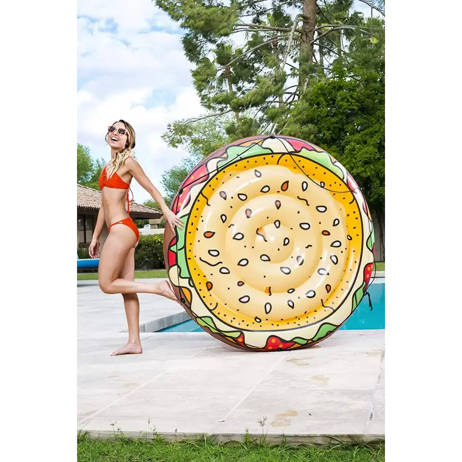 Isola Gonfiabile Hamburger Mare e Piscina Bestway - 3