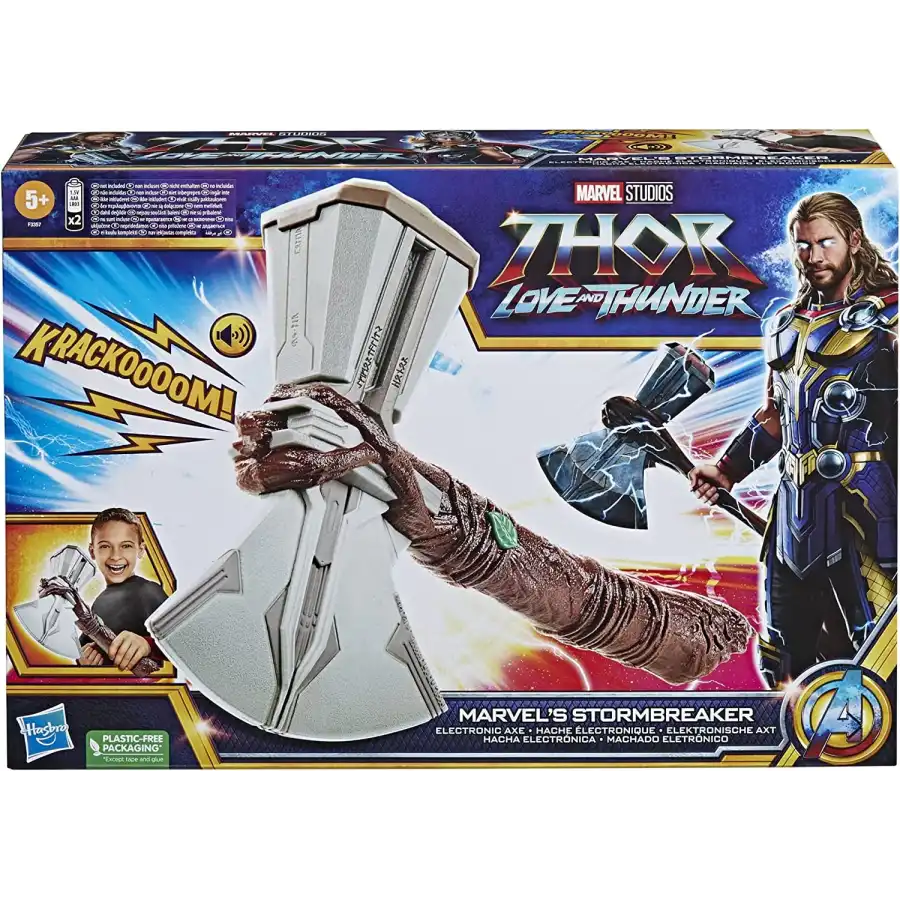 Marvel Thor Love and Thunder StormBreaker Elettronico Hasbro - 1