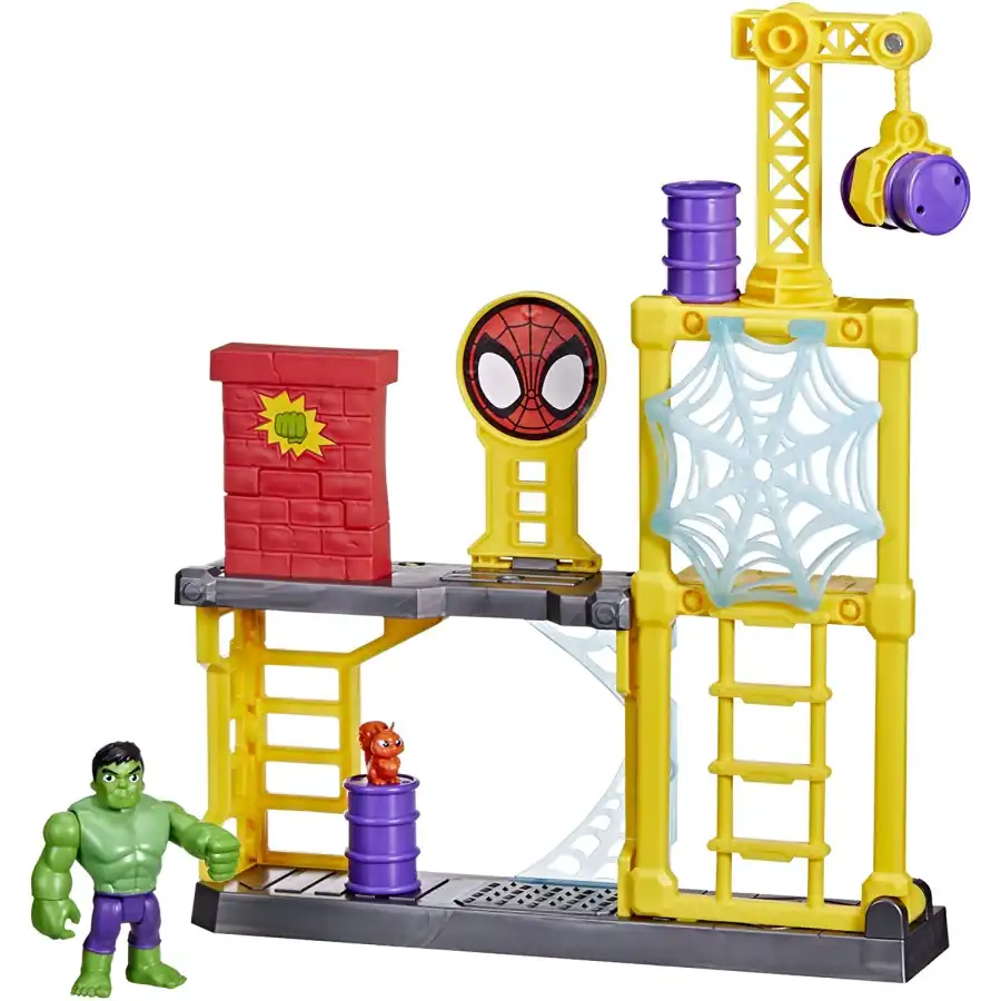 Spiderman Playset Hulk Spaccatutto Hasbro - 1