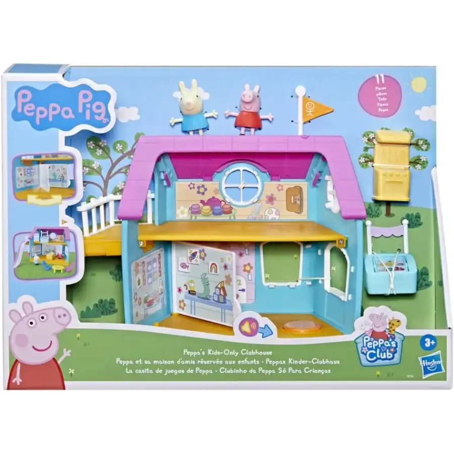 Peppa Pig Playset Clubhouse Hasbro - 1
