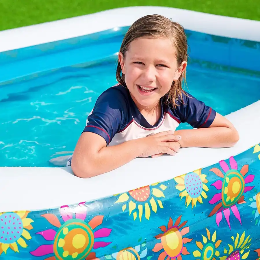 Bestway 54121 Piscina Rettangolare Gonfiabile Floreale 305 x 183 x 56 cm Bestway - 4