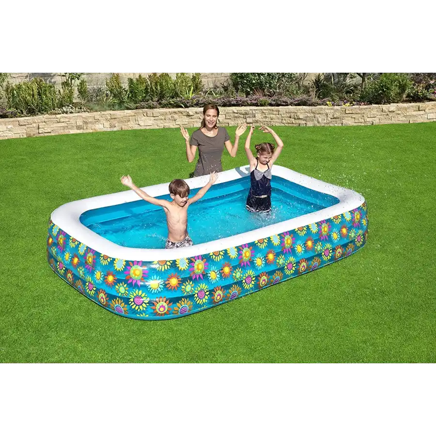 Bestway 54121 Piscina Rettangolare Gonfiabile Floreale 305 x 183 x 56 cm Bestway - 1