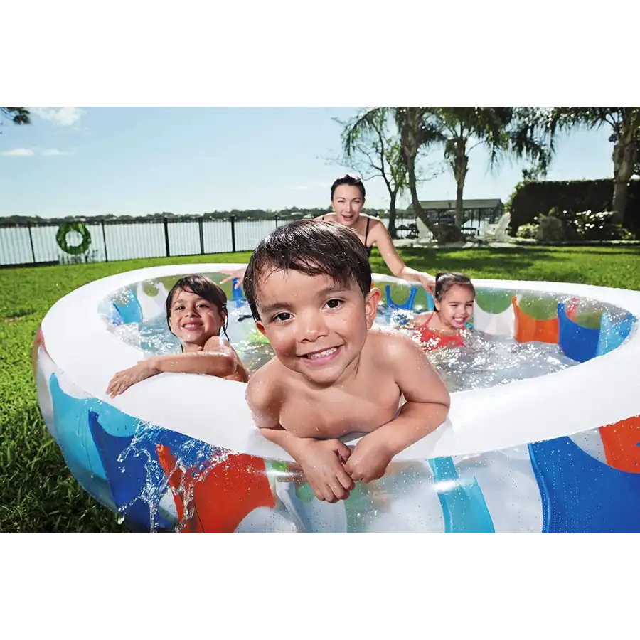 Bestway 54066 Piscina Ovale Gonfiabile Family 229 x 152 x 51 cm Bestway - 3
