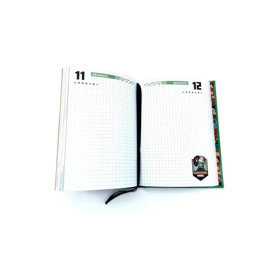 Minecraft Diario Scuola Non Datato 2022 - 2023 Panini - 3