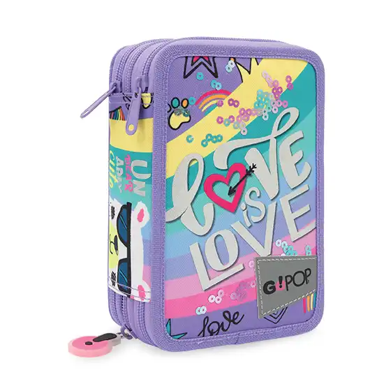 GoPop Love Astuccio Triplo Completo 2022-2023 Giochi Preziosi - 1