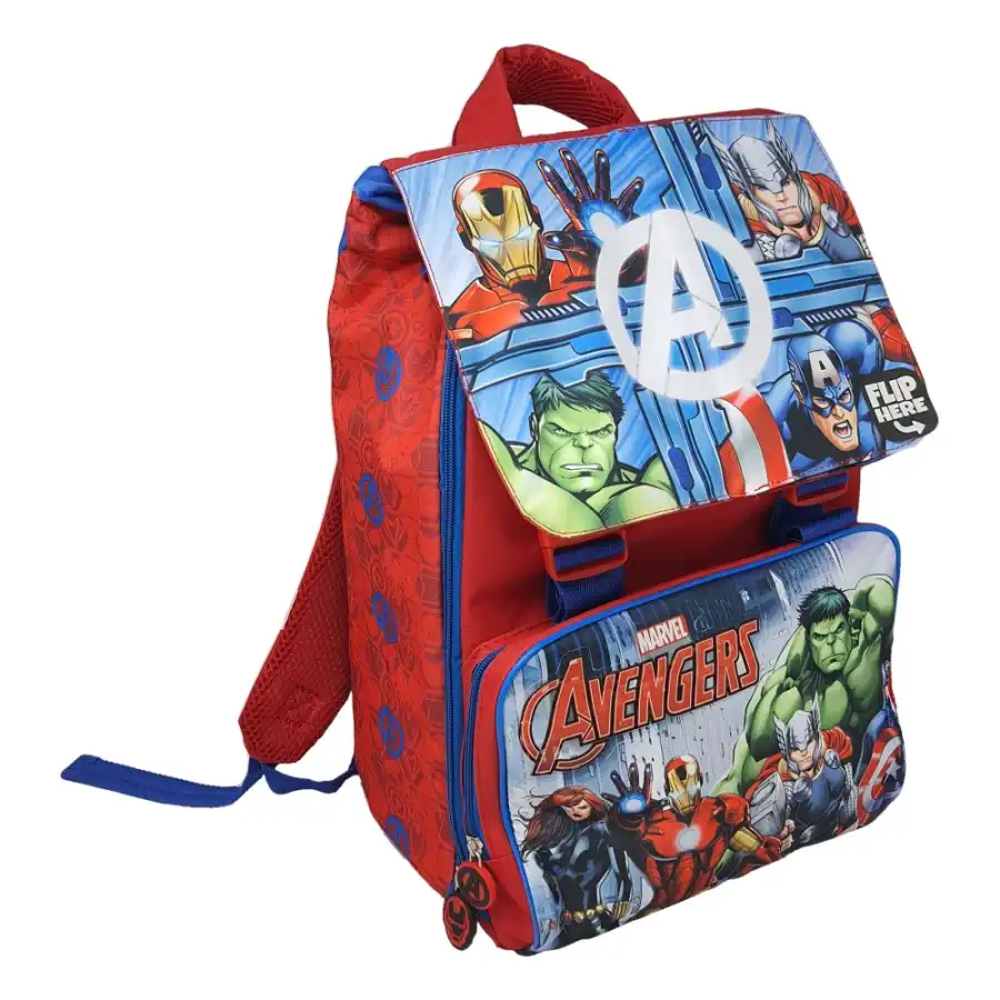 Zaino Estensibile Con Pattina Magnetica Intercambiabile  Avengers Marvel Dimagraf - 2