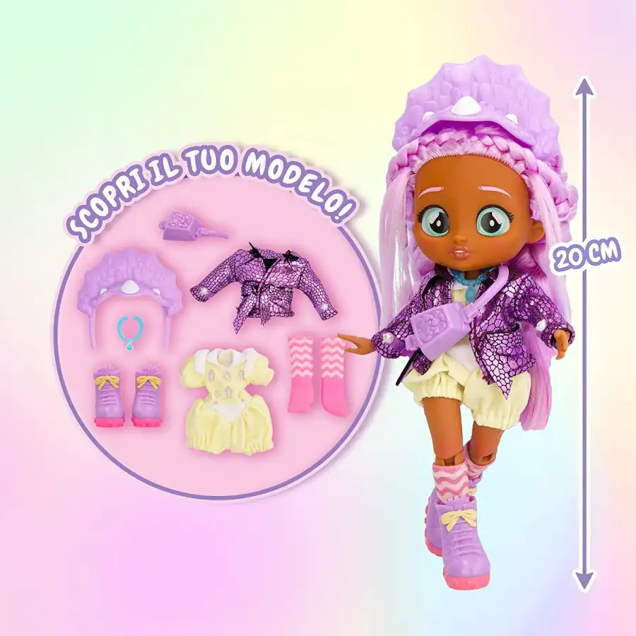 Bff Cry Babies Phoebe Bambola alla Moda con Capelli Lunghi MGA - 3