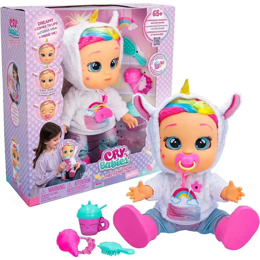 Cry Babies First Emotion Dreamy Imc Toys - 5