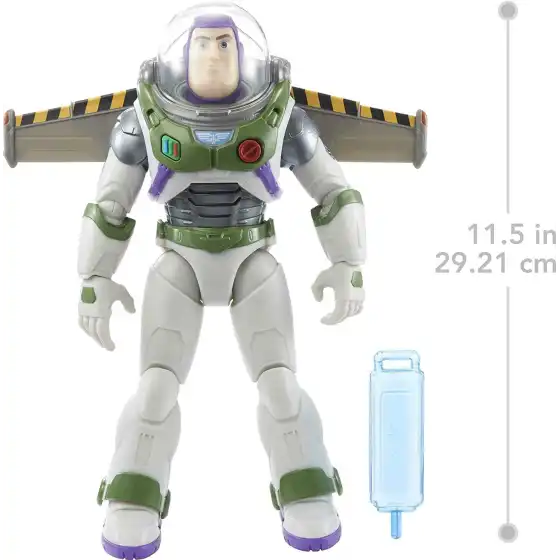 Disney Pixar Lightyear - Buzz Lightyear Decollo Galattico con Jetpack e scia di Vapore Mattel - 1