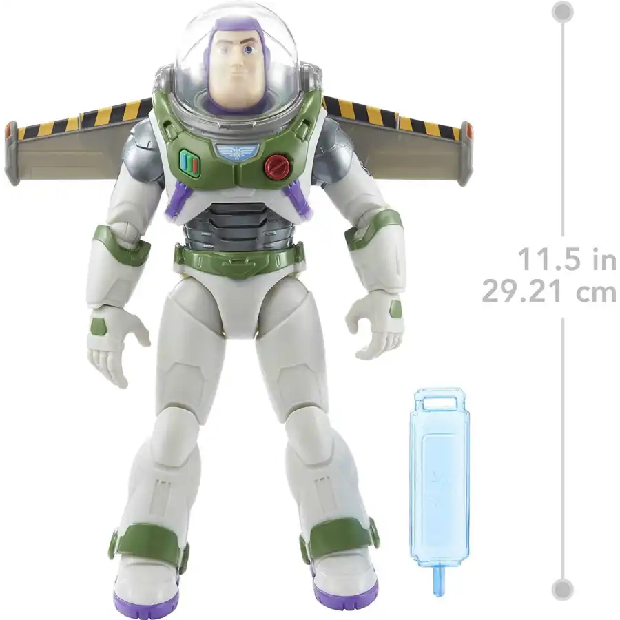 Disney Pixar Lightyear - Buzz Lightyear Decollo Galattico con Jetpack e scia di Vapore Mattel - 1