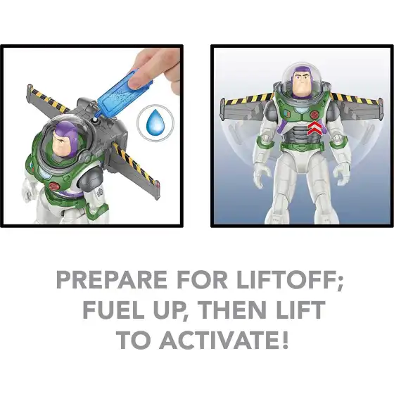 Disney Pixar Lightyear - Buzz Lightyear Decollo Galattico con Jetpack e scia di Vapore Mattel - 3