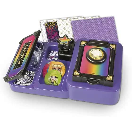 Rainbow High Set Macchina per Creare Spille Personalizzate Clementoni - 5