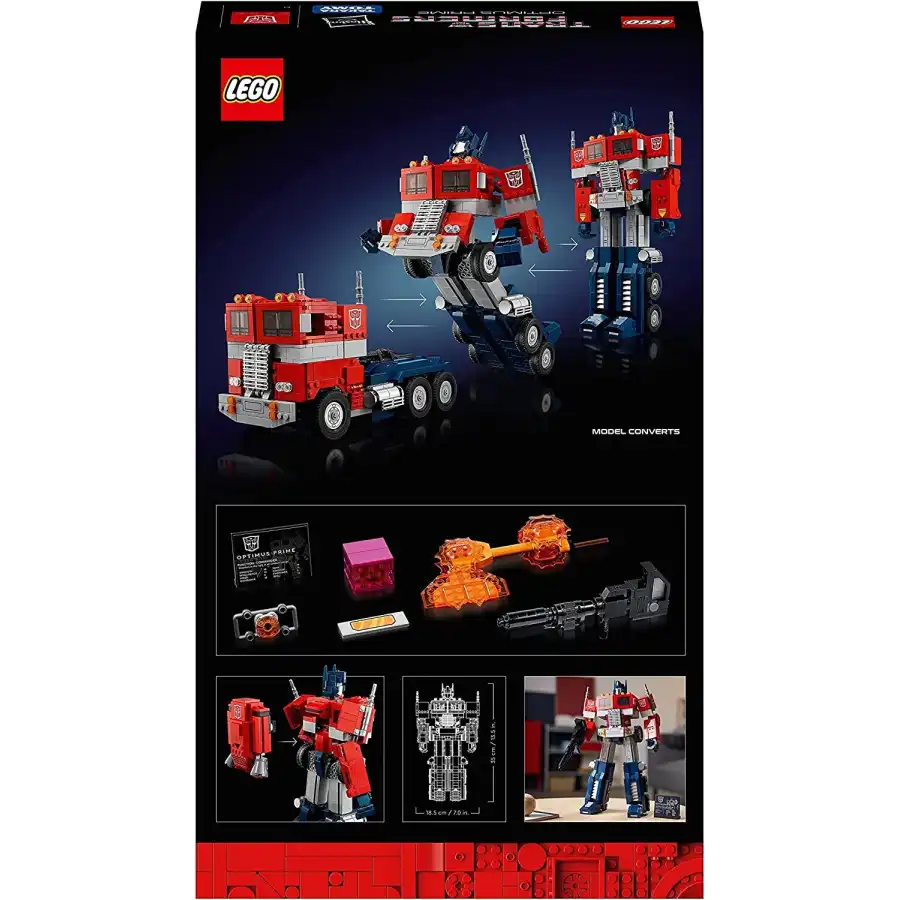 Lego Icons 10302 Optimus Prime Da Camion a Robot Lego - 2