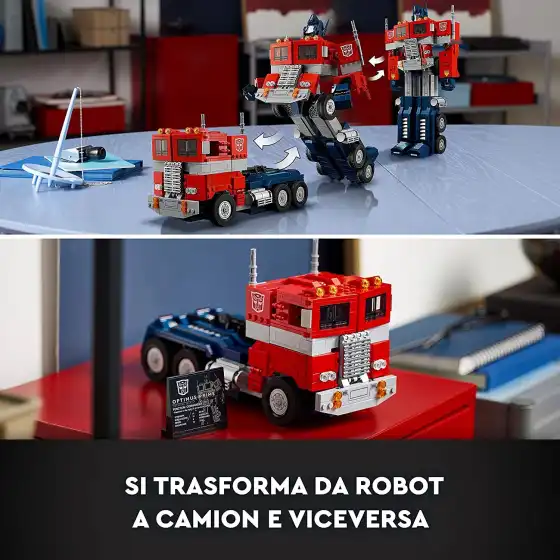 Lego Icons 10302 Optimus Prime Da Camion a Robot Lego - 6