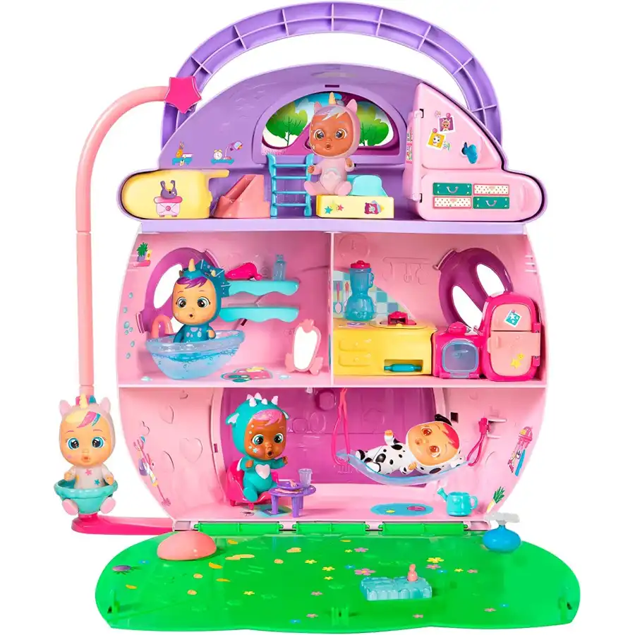 Cry Babies La Grande Casa di Dreamy , con Personaggio Esclusivo Rose più di 25 Accessori Imc Toys - 2