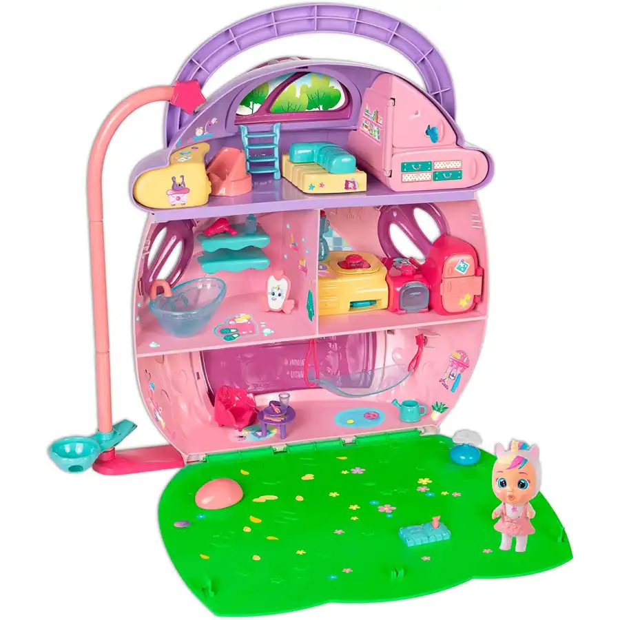 Cry Babies La Grande Casa di Dreamy , con Personaggio Esclusivo Rose più di 25 Accessori Imc Toys - 3