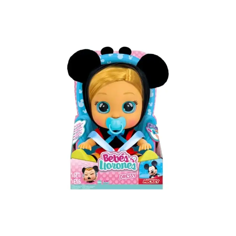 Cry Babies Dressy Topolino Mickey Mouse Imc Toys - 1