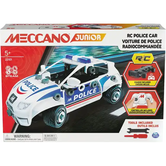 Meccano Junior , Radiocomando della Polizia Spin Master - 6