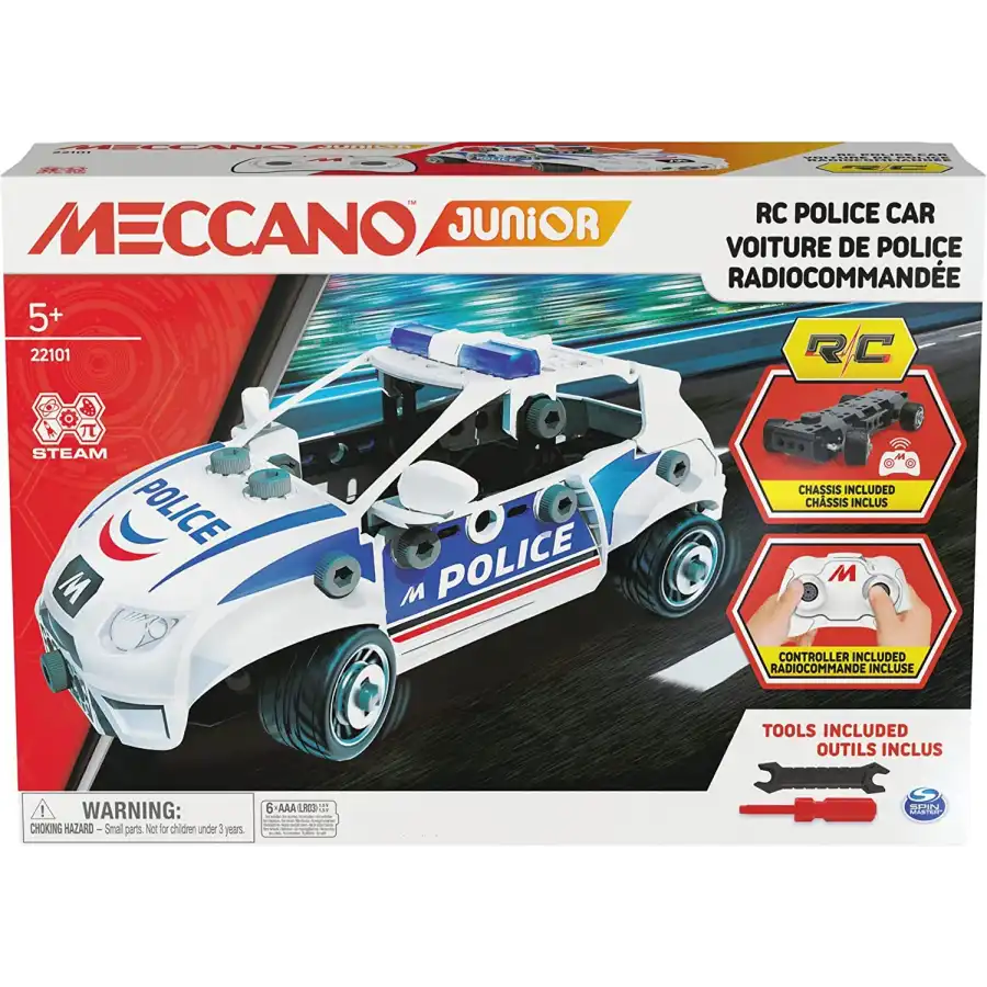 Meccano Junior , Radiocomando della Polizia Spin Master - 6