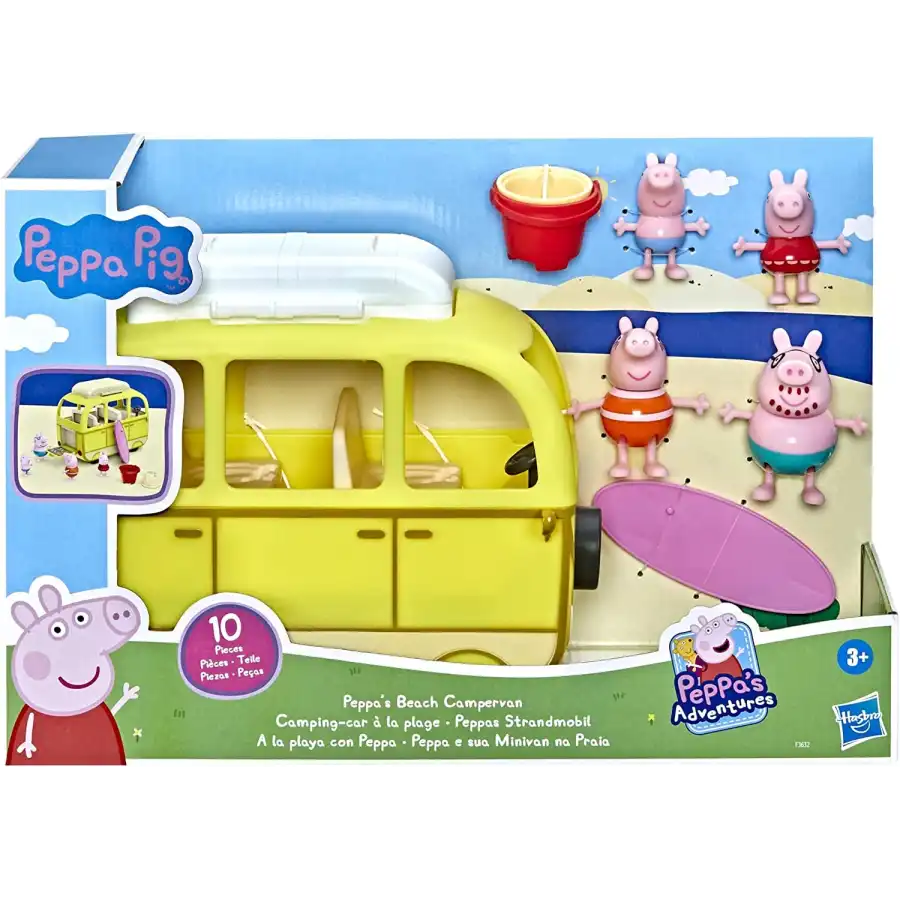 Peppa Pig - Camper alla Spiaggia Hasbro - 3