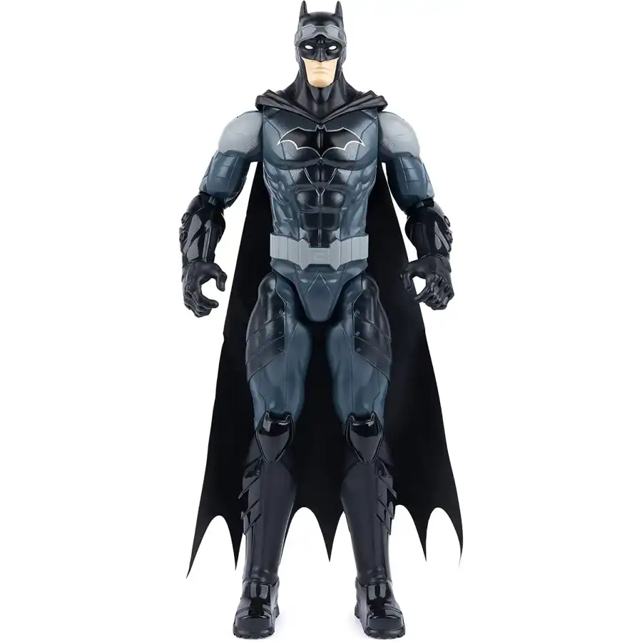 Batman Personaggio 30 cm con Armatura Compact Blu Spin Master - 4