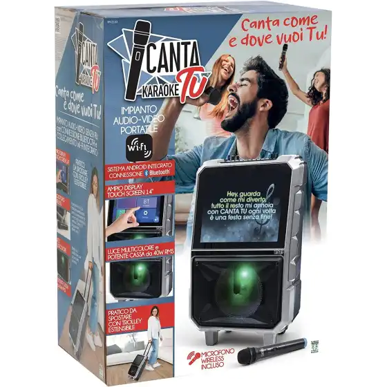 Canta Tu Portable Karaoke to Take the Fun Anywhere with Wireless Microphone CTC06000