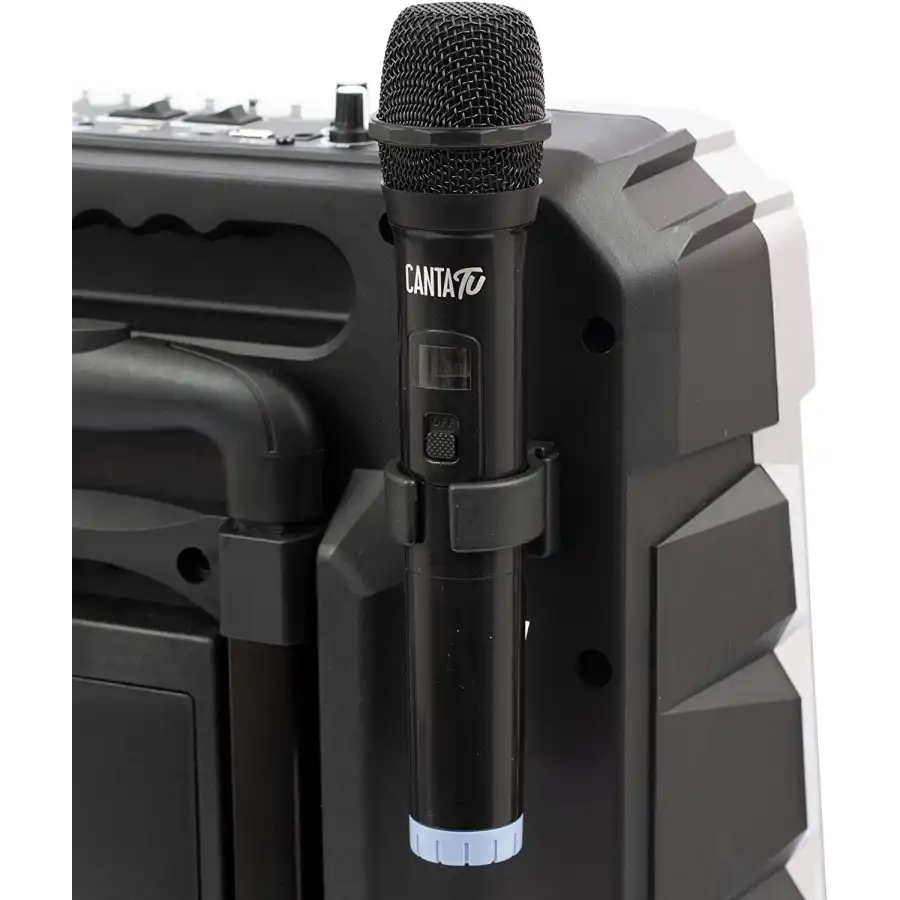 Canta Tu Karaoke Portatile per Portare Ovunque il Divertimento con Microfono Wirless CTC06000 Giochi Preziosi - 3