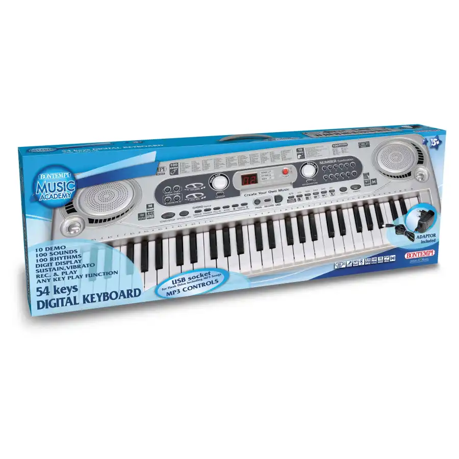 Bontempi Tastiera 54 Tasti con Presa USB 16 5415 Bontempi - 2
