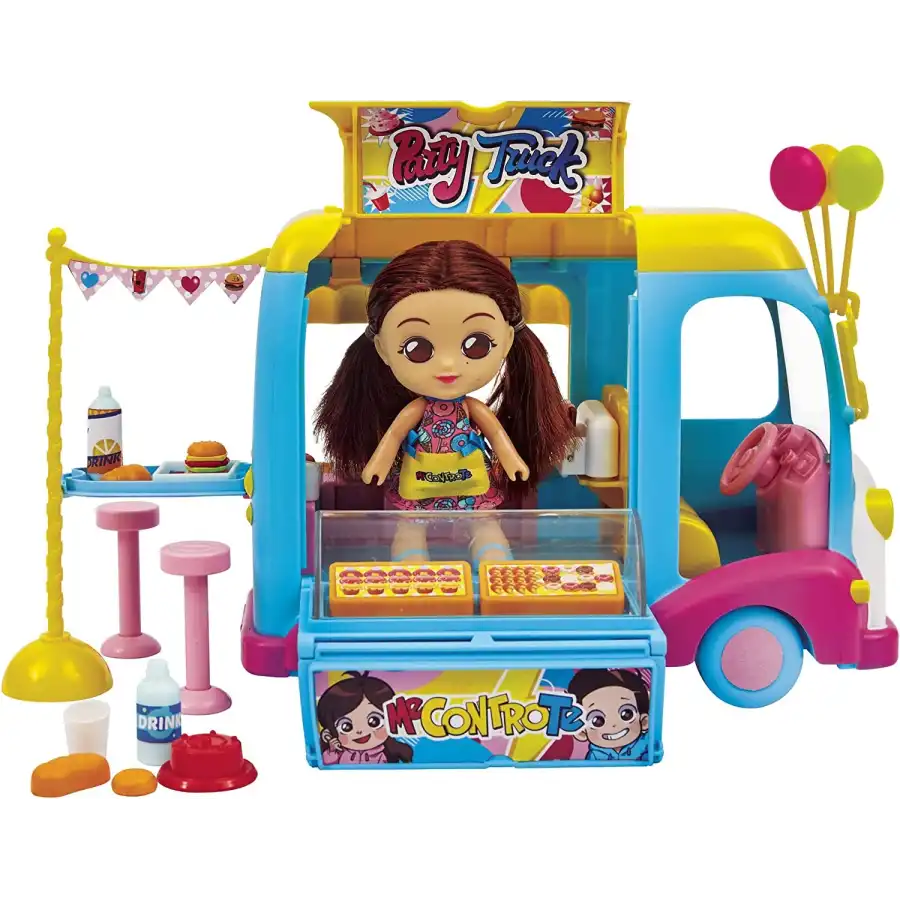 Me Contro Te Party Truck Playset Gelateria E Fast Food Con Sofi Giochi Preziosi - 3