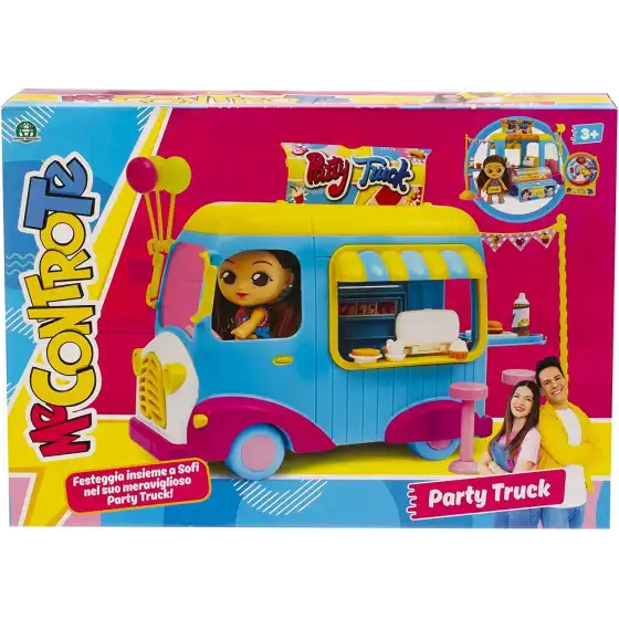Me Contro Te Party Truck Playset Gelateria E Fast Food Con Sofi Giochi Preziosi - 6