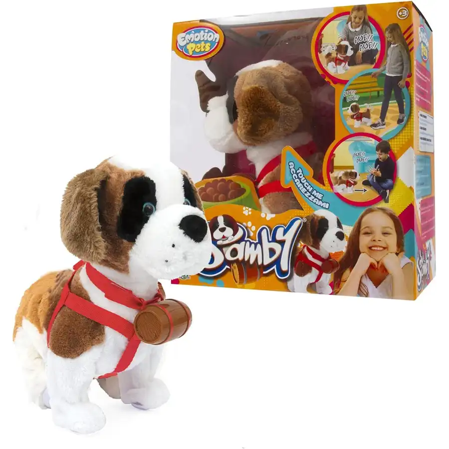 Samby Tenero Peluche di San Bernardo da Coccolare Giochi Preziosi - 6