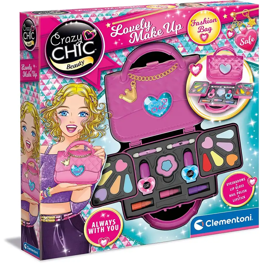 Crazy Chic Make Up Bag-Trousse 18743 Clementoni - 1