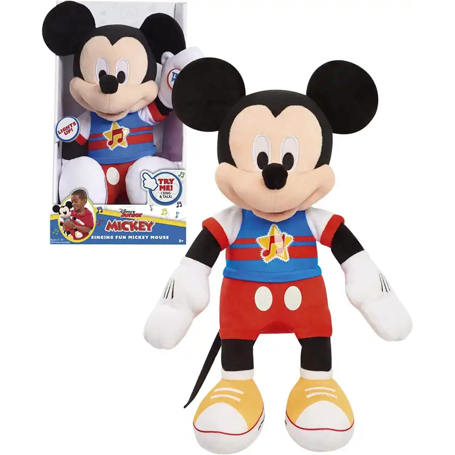 Topolino Peluche Parla e Canta 30 cm Giochi Preziosi - 1
