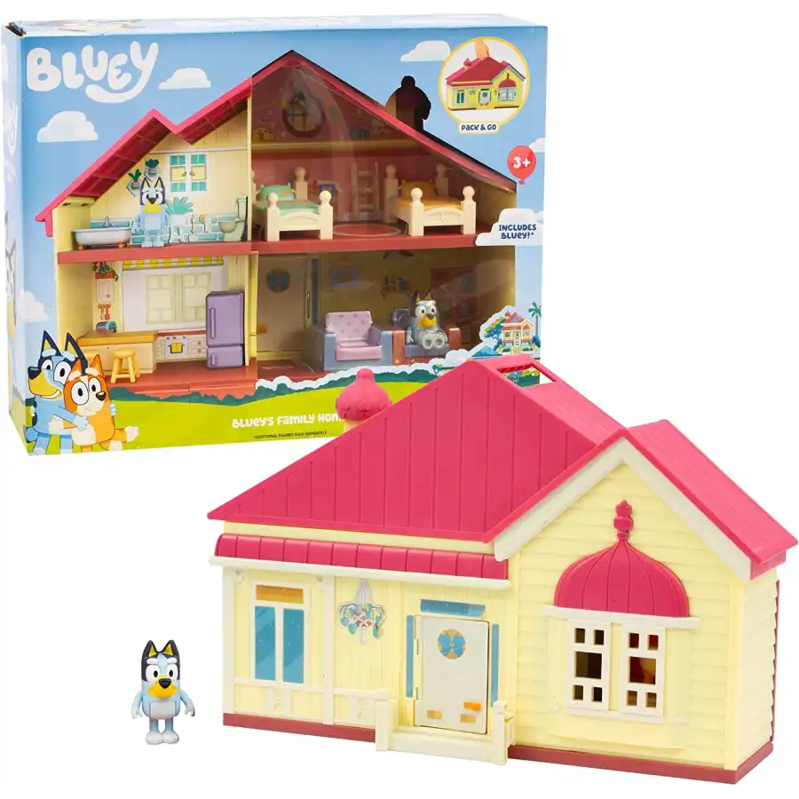 Bluey Playset Casa con Personaggio 7 cm Giochi Preziosi - 10