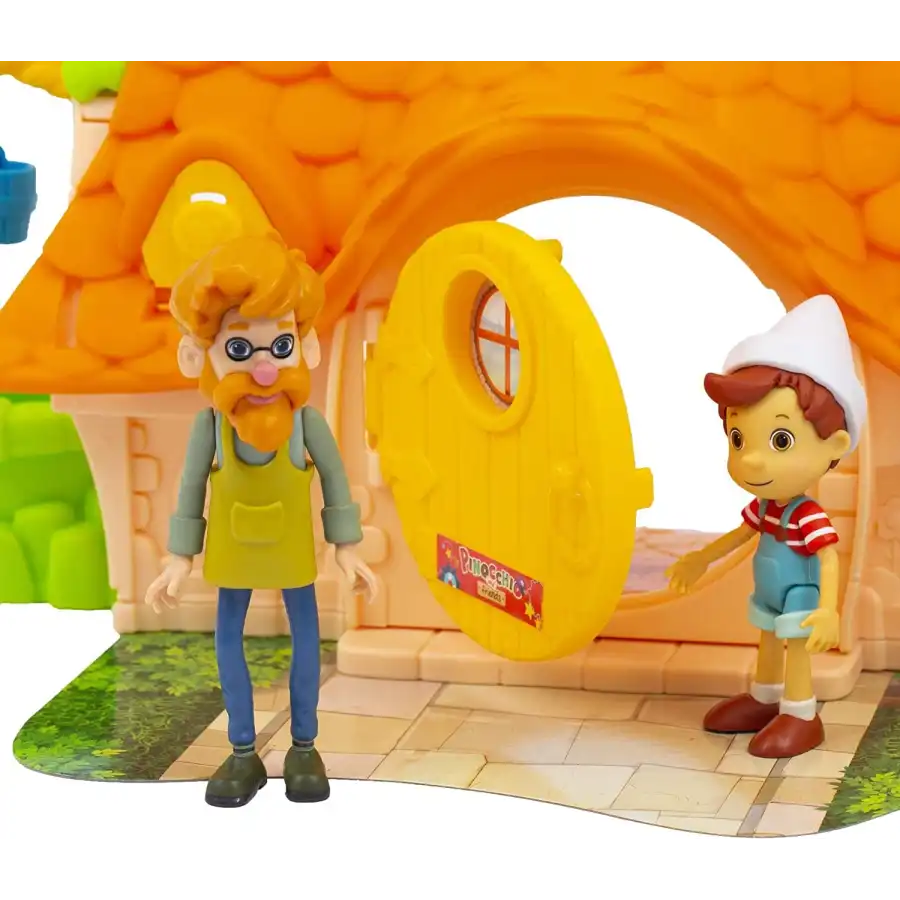 Pinocchio Playset Casa e Bottega di Geppetto con 2 Personaggi Giochi Preziosi - 5