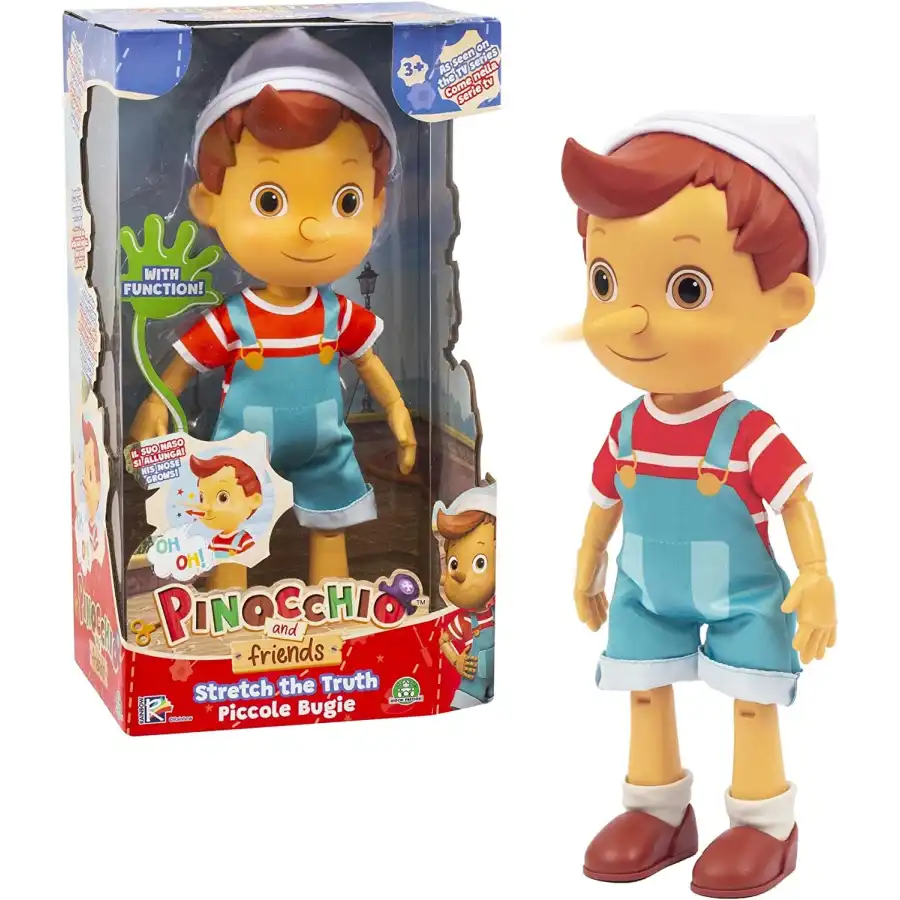 Pinocchio Bambola 32 cm con Naso che si Allunga Giochi Preziosi - 2