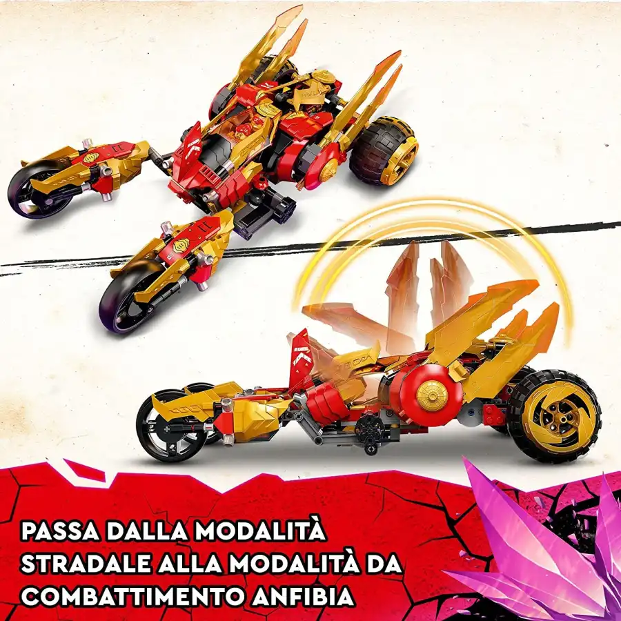 Lego Ninjago 71773 Raider-Drago d'Oro di Kai Lego - 4