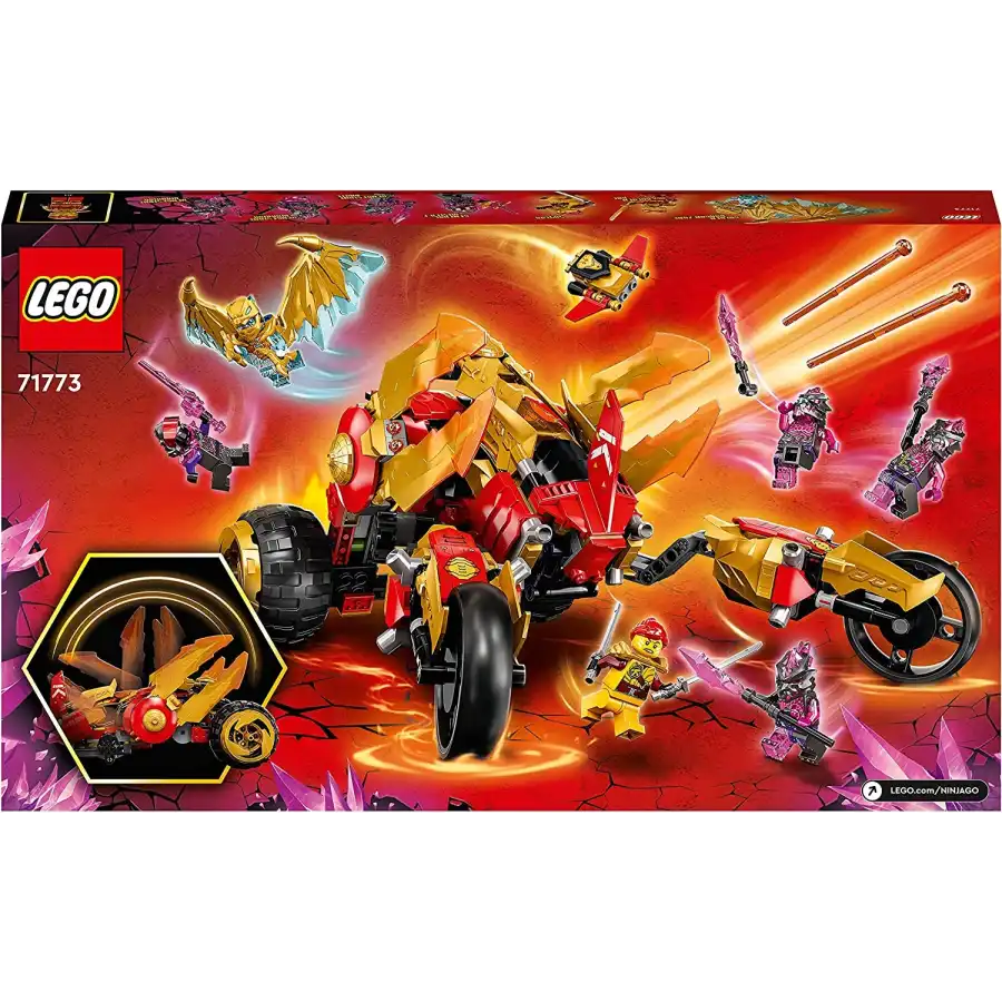 Lego Ninjago 71773 Raider-Drago d'Oro di Kai Lego - 6