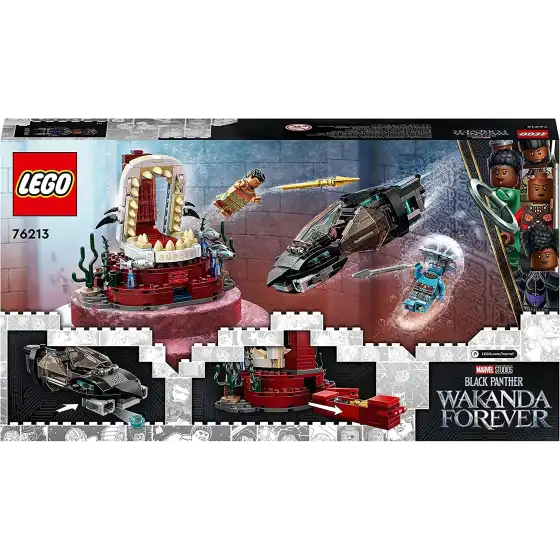 Lego Marvel Black Panther 76213 La Stanza del Trono di Re Namor Lego - 7