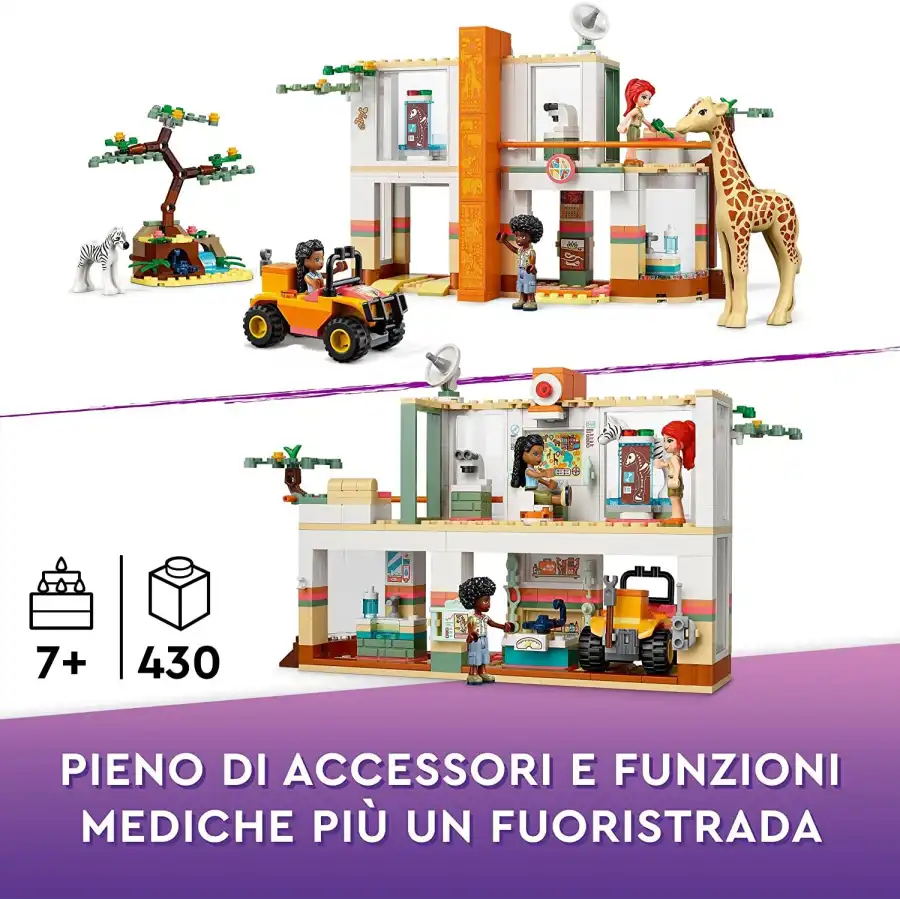 Lego Friends 41717 Il Soccorso degli Animali di Mia Lego - 3