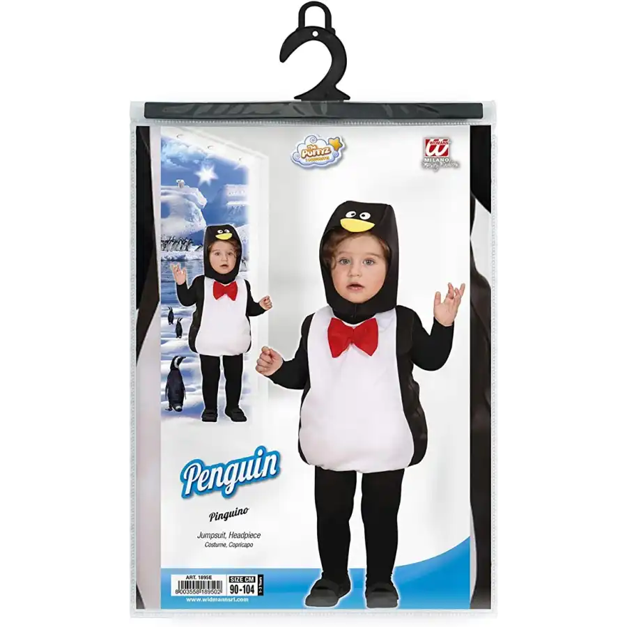 Costume Bambino Pinguino 1-3 anni Widmann - 1