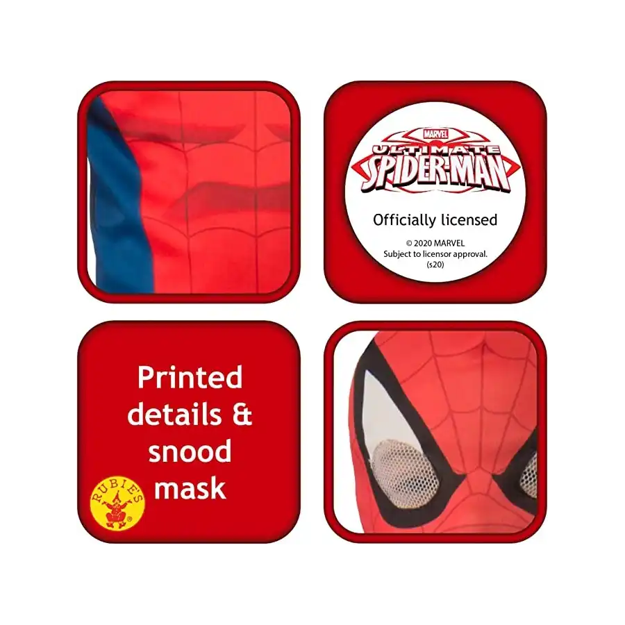 Costume Spiderman Taglia M Rubies - 3